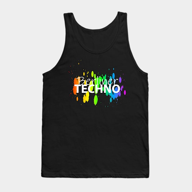 Berlin Techno Tank Top by Johnny_Sk3tch